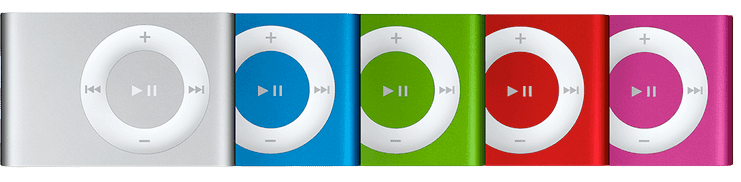iPod shuffle (第2代)(2008年末)